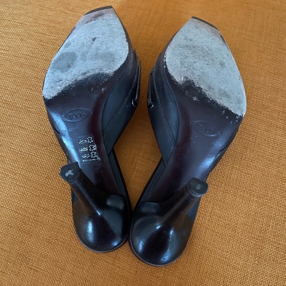 VINTAGE TOD’S BROWN MULES - Picture 8 of 12